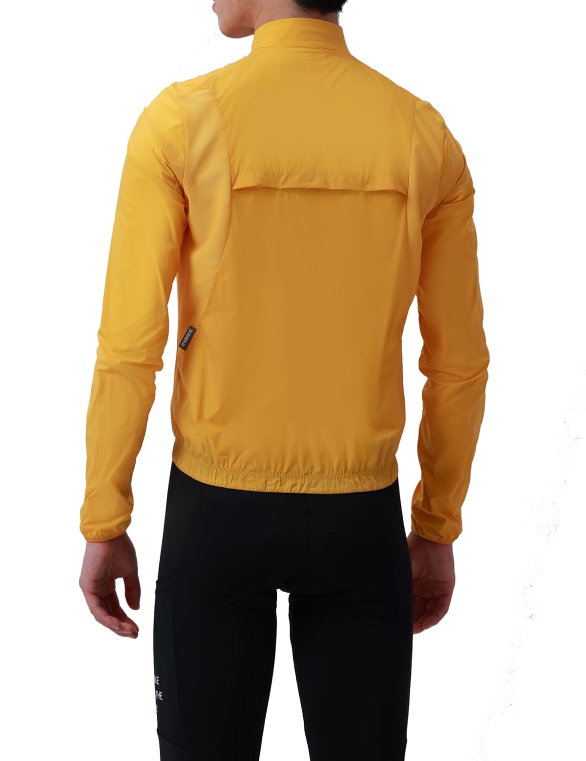 INBIKE Giacca da ciclismo da uomo, antivento, impermeabile, giacca a vento da corsa, traspirante, leggera, con doppia cerniera