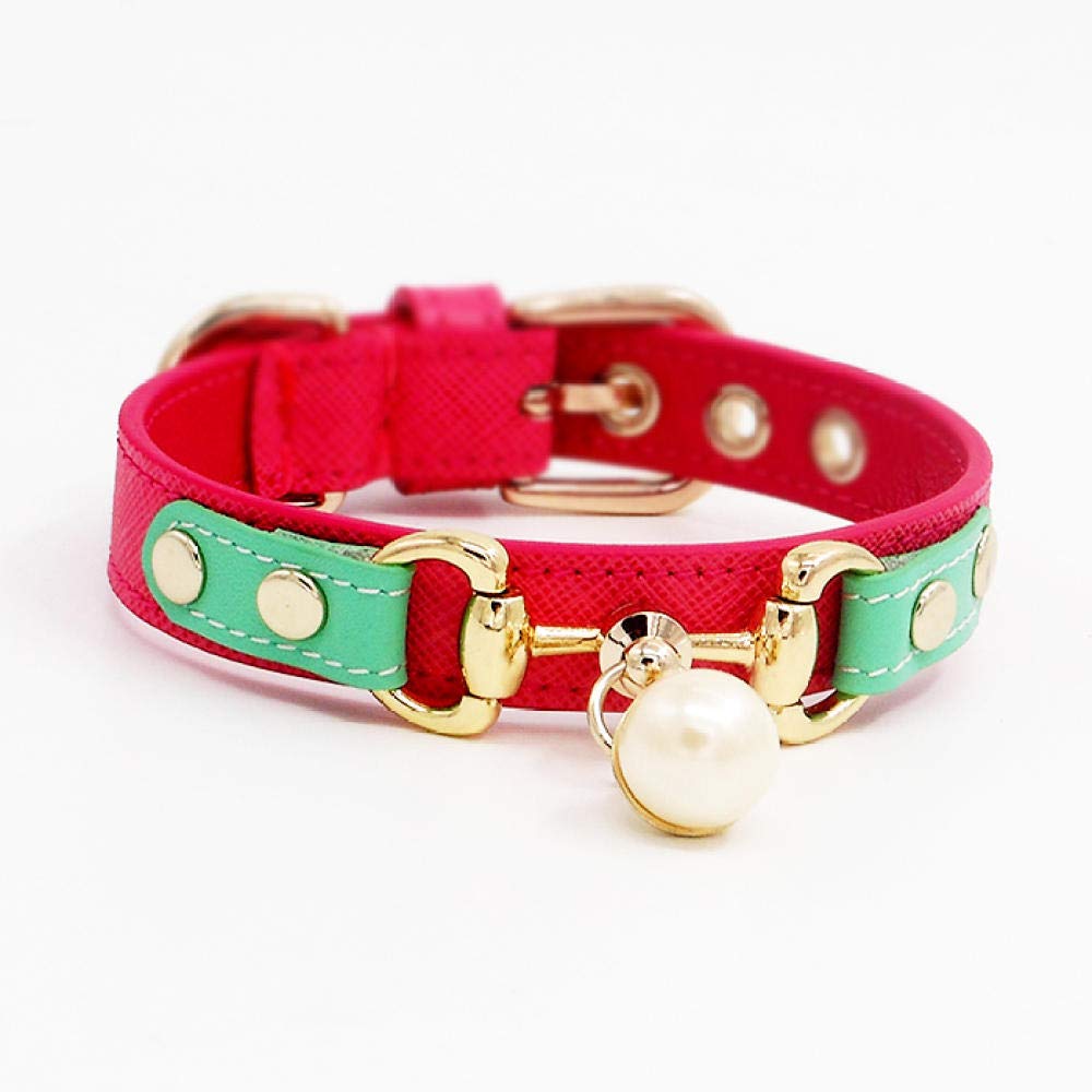 Correa para Mascotas Correa para Mascotas de 32 mm, Correa para Collar de Perro de Acero Inoxidable, Correa para Collar de Bulldog Pitbull, Cadena Dorada, Correa de Entrenamiento par