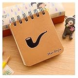 Notebooks Korean Stationery Vocabulary Words Notebook Planner Creative Notepad Diary Office Student Notebook Diary Planner Paper (Color : Yandou)