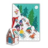 Winter Sledding Puzzle Ornament Fun!