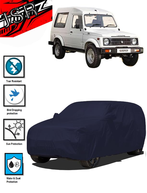 Image of J S R Waterproof Body Car Cover for Maruti Suzuki Gypsy