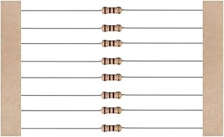 5000pcs 1/4W 0.25W 5Percent Carbon Film Resistor TMP1105 (Size : 1/4W, Color : 6.8R)