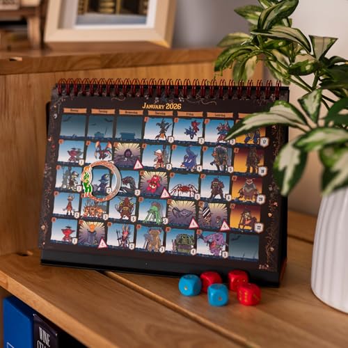 365 Adventures: The Dungeon (2026) Calendario Juego de Mesa miniatura 4