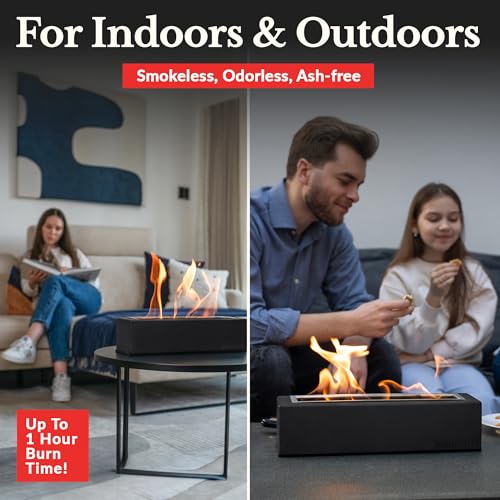 Tabletop-Fire-Pit-Concrete-Outdoor-Indoor-Fire-Pit-Tabletop-Smores-Maker-Kit-Table-Top-Firepit-Small-Portable-Mini-Indoor-Fireplace Tabletop Fire Pit Concrete Outdoor Indoor Fire Pit Tabletop Smores Maker Kit Table Top Firepit Small Portable Mini Indoor Fireplace