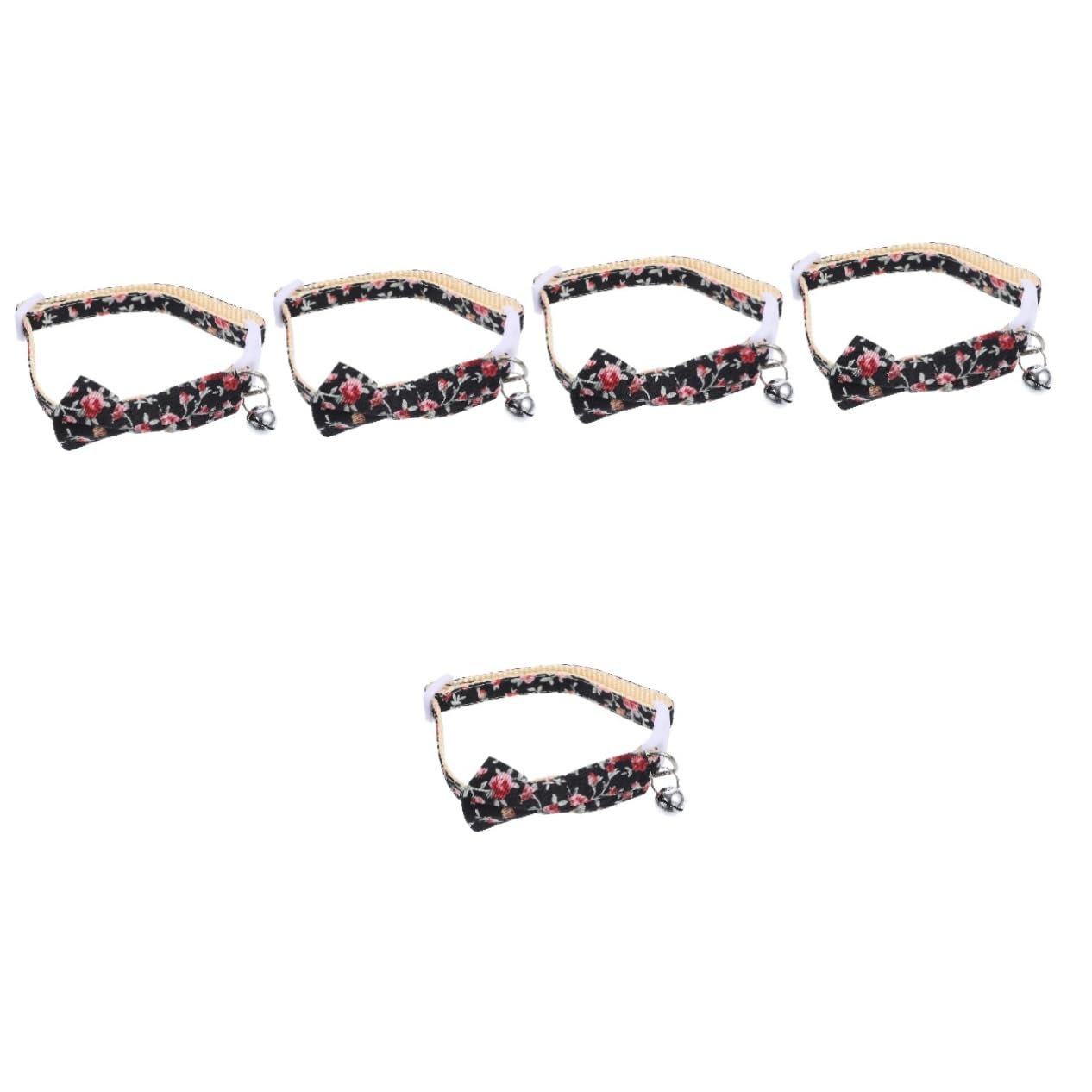 Collar de perro pequeño regulable minkissy pack de 5 accesorios para gatos y gatitos