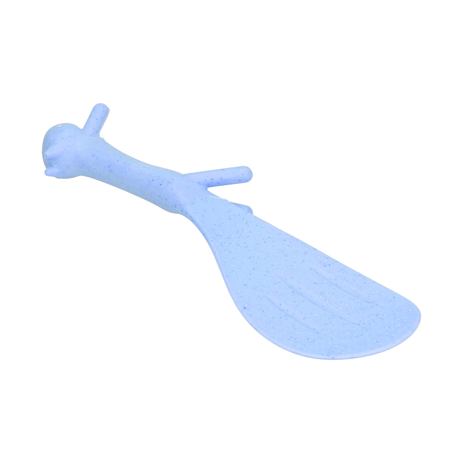 Sunicon Rice Spoon,Cute Squirrel Shaped Vertical Non Stick Rice Spoon Household Kitchen Utensils,Creative Household Kitchen Tools,Easy to use and Clean,Suitable for Dining Table (Blue)