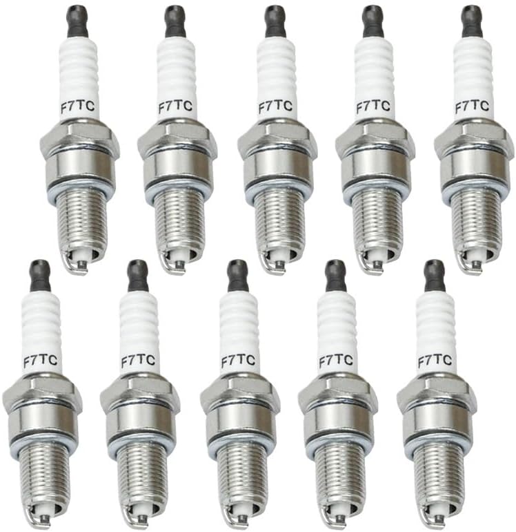 F7TC Spark Plugs for Gas Engine Agricultural Machinery Micro-Tiller 168F/170F Trowel Trimmer Lawn Mower Generator Burner Farm
