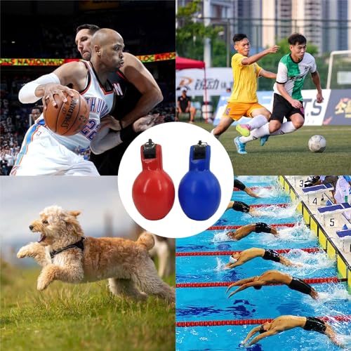 AQSQWQ Handpfeife [2 Stück], Sportpfeife, Trillerpfeife, Handpfeife Sportunterricht, Trainerpfeife für Schiedsrichter, Sportlehrer,Hundetrainer,Trainer Zubehör Fußball