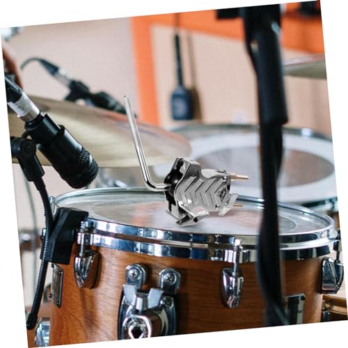 Clamp Hemoton para soporte de cowbell de batería tipo jazz, durable, de zinc miniatura 7