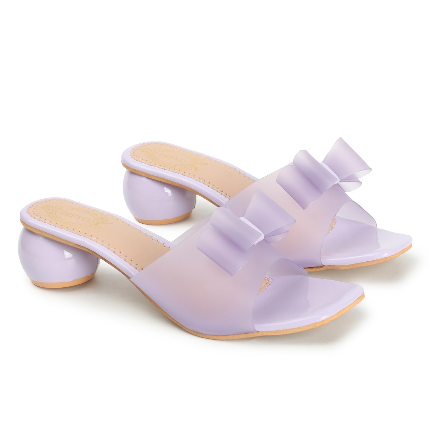 DIPYO Fancy Comfertable Solid Round Block Heel Sandal For Women & Girls | (Purple, 39) | (B0CWZ9TWSF) Amazon Price History, Amazon Price Tracker
