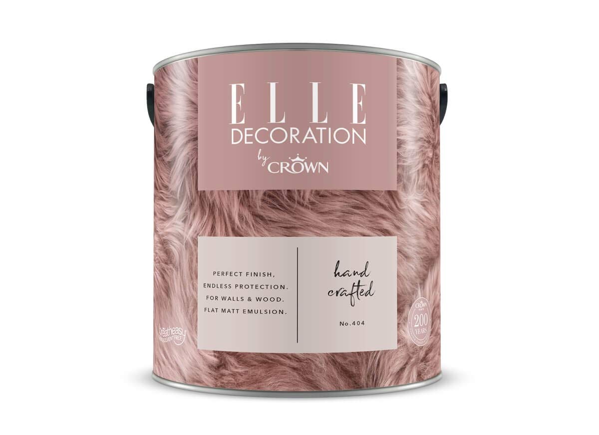 ELLE Decoration by CROWN 2.5L Flat MATT Emulsion Paint - Handcrafted No 404