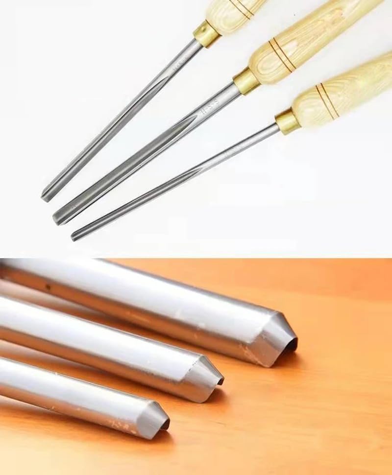 Cuchilla Bowl Gouge para Tornería de Madera 9.5mm