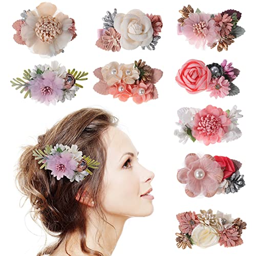 Barrettes à cheveux roses de plage pour un look bohème lors des soirées d'été