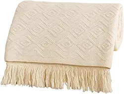 Manta Para Sofá Gigante 240x180 Capa Protetora Algodão Proteção Total(Crua tambaba)