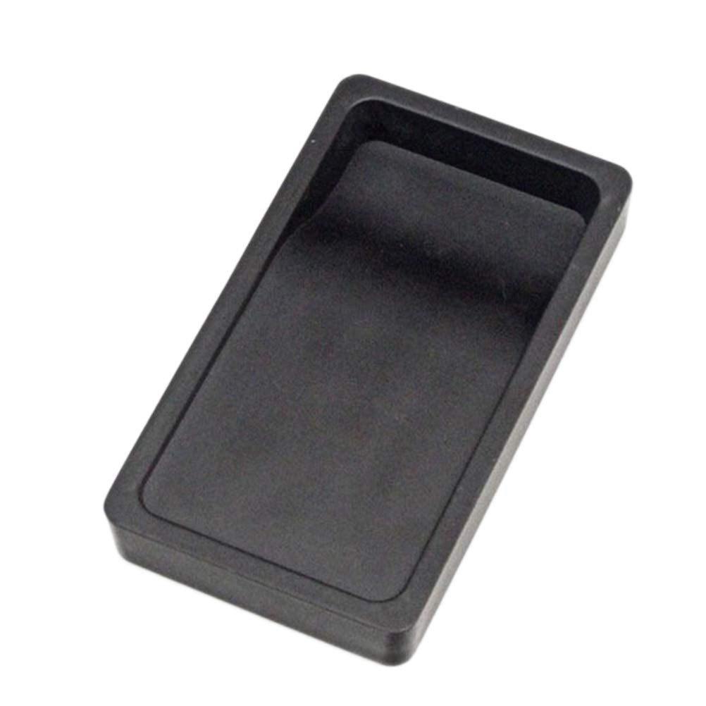 5- Inch Lightweight Inkstone for Students, Plastic Portable Inkstone for Both Sides
