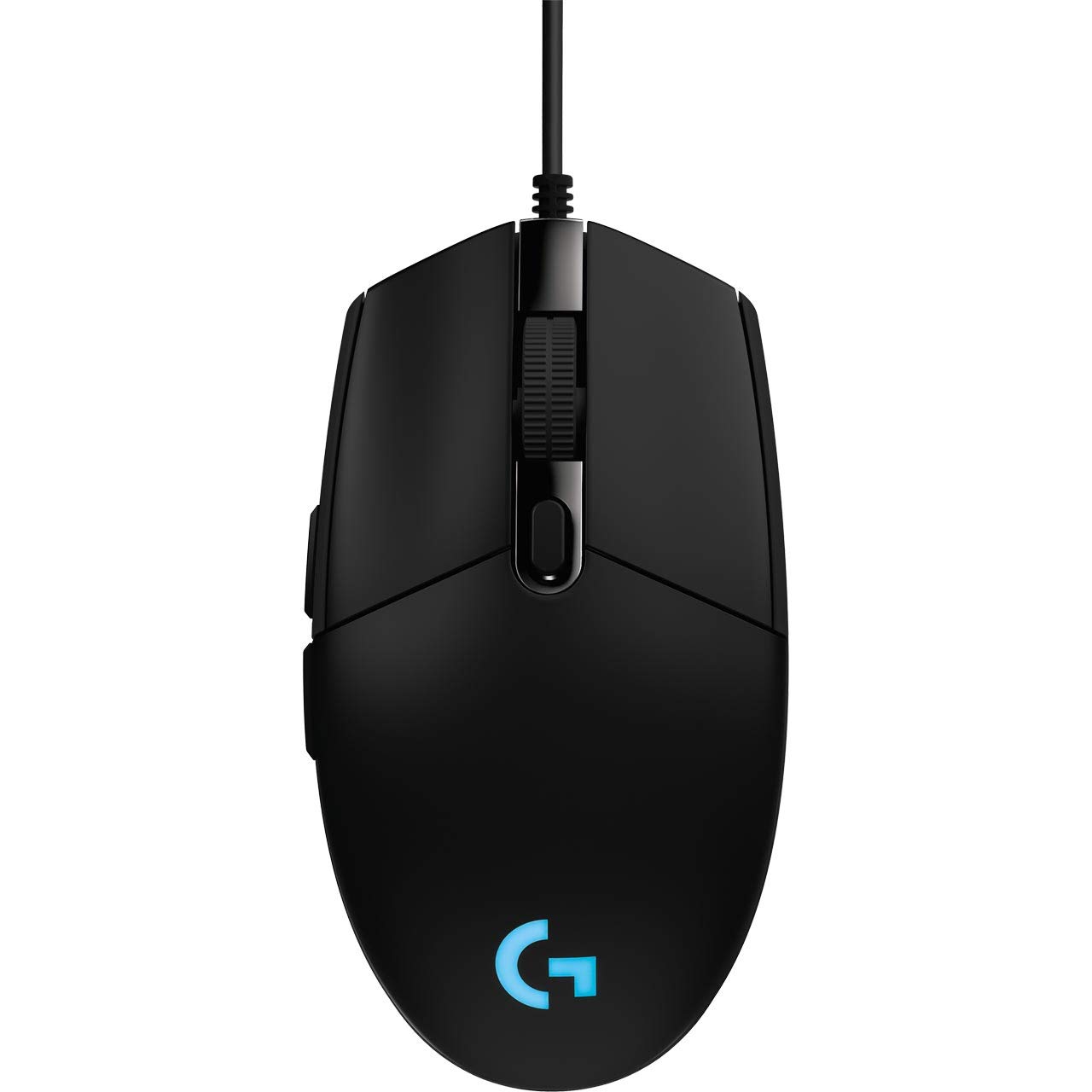 Logitech G203 Prodigy Ratón Gaming con Cable, 8000 dpi, RGB LED Personalizable con 16,8 M Colores, Peso Reducido, 6 Botones Programables, Memoria Integrada, PC/Mac,G203 1ª Gen.,Negro