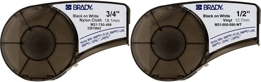 Brady Authentic Multi-Purpose Nylon and All-Weather Vinyl Labels for Indoor/Outdoor Use and Harsh Environments