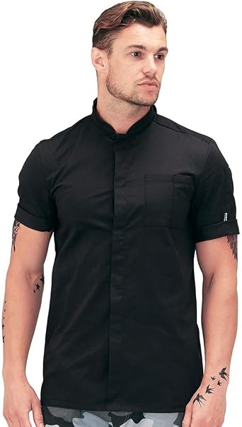 Le Chef Unisex ThermoCool Chefs Prep Jacket (S) (White/Black)