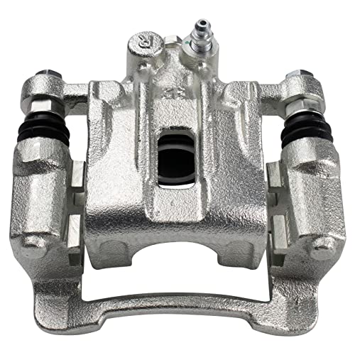Image of TRQ Rear Brake Pad and Rotor Set Ceramic Calipers Compatible with 2010-2015 Hyundai Tucson 2011-2016 Kia Sportage