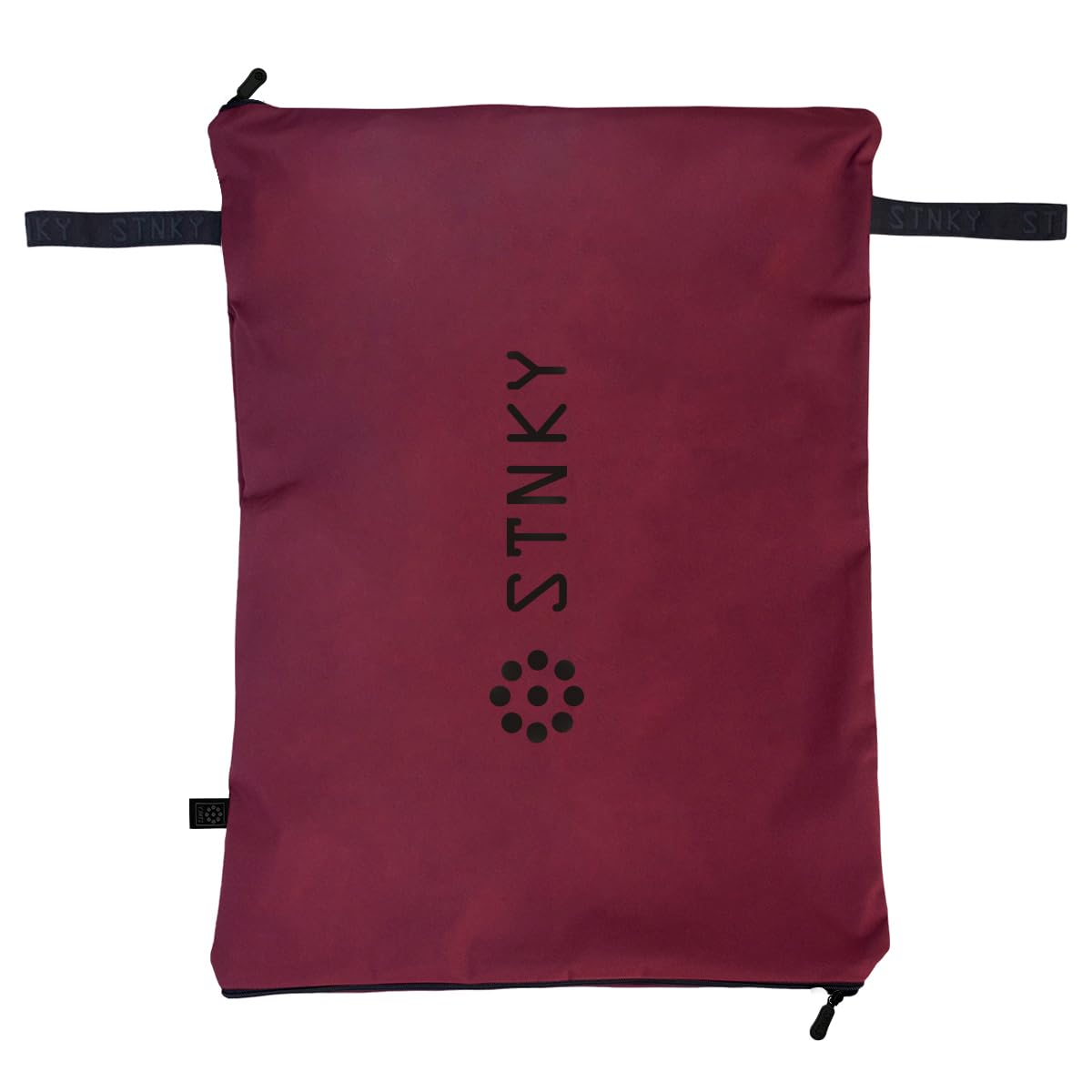 STNKY Bag Pro Sacs à linge avec fermetures éclair, poignées et sac intérieur en maille pour voyage, yoga, soins médicaux, kit de gym, linge (XL, bordeaux)