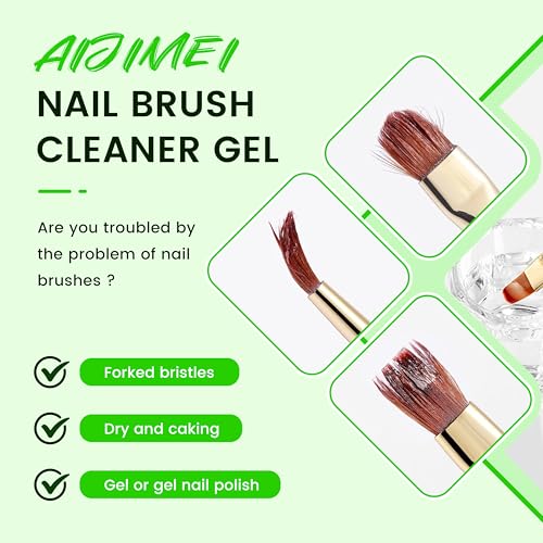 Image of Nail Brush Cleaner 120ml Acrylic Nail Brush Cleaner kit for Efficient Nail Art Brush Cleaning Quick Gel Removal Suitable for Professional and Home