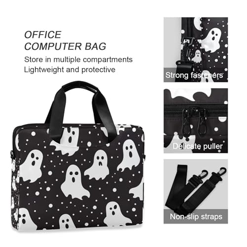 Funda para portátil ALAZA con diseño de lunares, portátil 13-15.6 pulg miniatura 5
