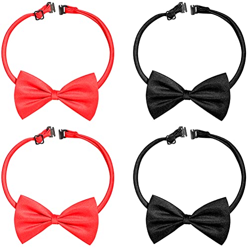 Mini-Halsband Für Hunde & Katzen | Blumenmuster In Rot | Größe M (32-38 Cm) | Weich & Verstellbar