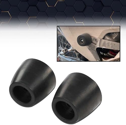 Miniatura 2 de PIT66 Parachoques de goma para puerta de rampa compatible con camión de remolque de carga, 2 unidades