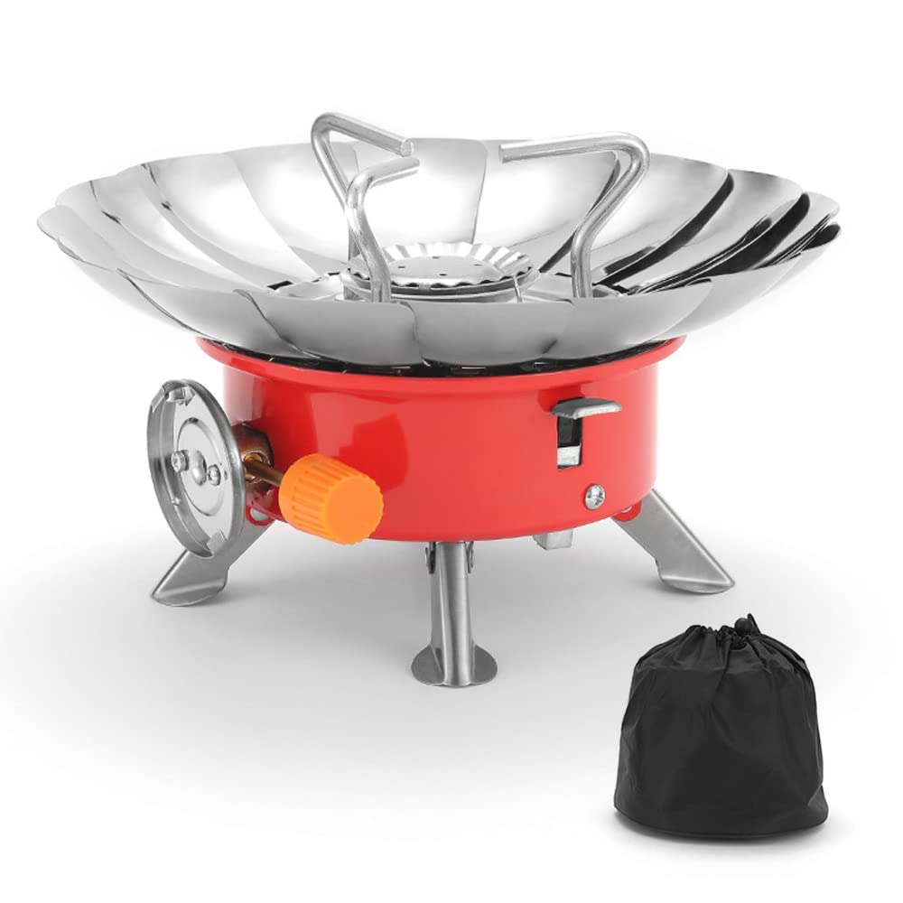 Réchaud de camping portable et pliant pour vos repas de randonnée