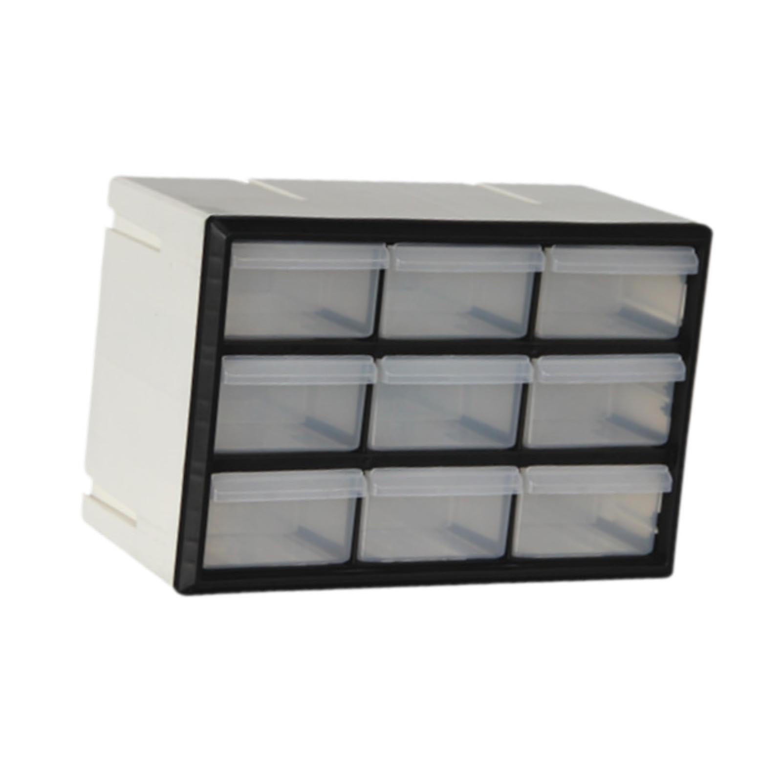 Organizzatore salvaspazio per cassetti e,Bianco,9 cassetti | efficiente di piccoli oggetti in bagno, che consente di risparmiare spazio e di mantenere puliti utensili e accessori, facili