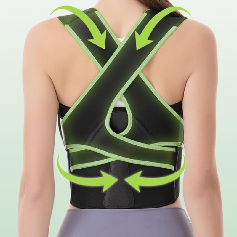 Back Shoulder Correction Belt Breathable Posture for Both Men Women