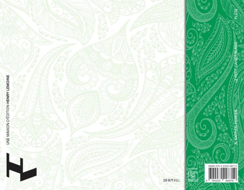 Le petit cahier blanc --- Flûte traversière: Premier cahier d'exercices techniques pour les débutants flutistes