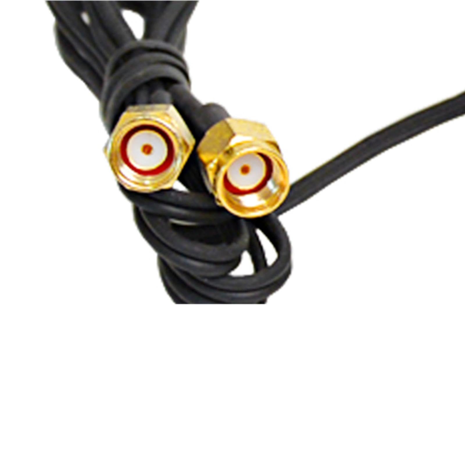 TECKEEN Antenna WiFi Dual Band per Asus Z390 Z490 X570 scheda madre 2T2R, 2.4G/5G WiFi6e Antenna con cavo di prolunga