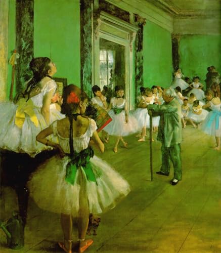 La classe de danse d'Edgar Degas poster pour sublimer votre salon moderne