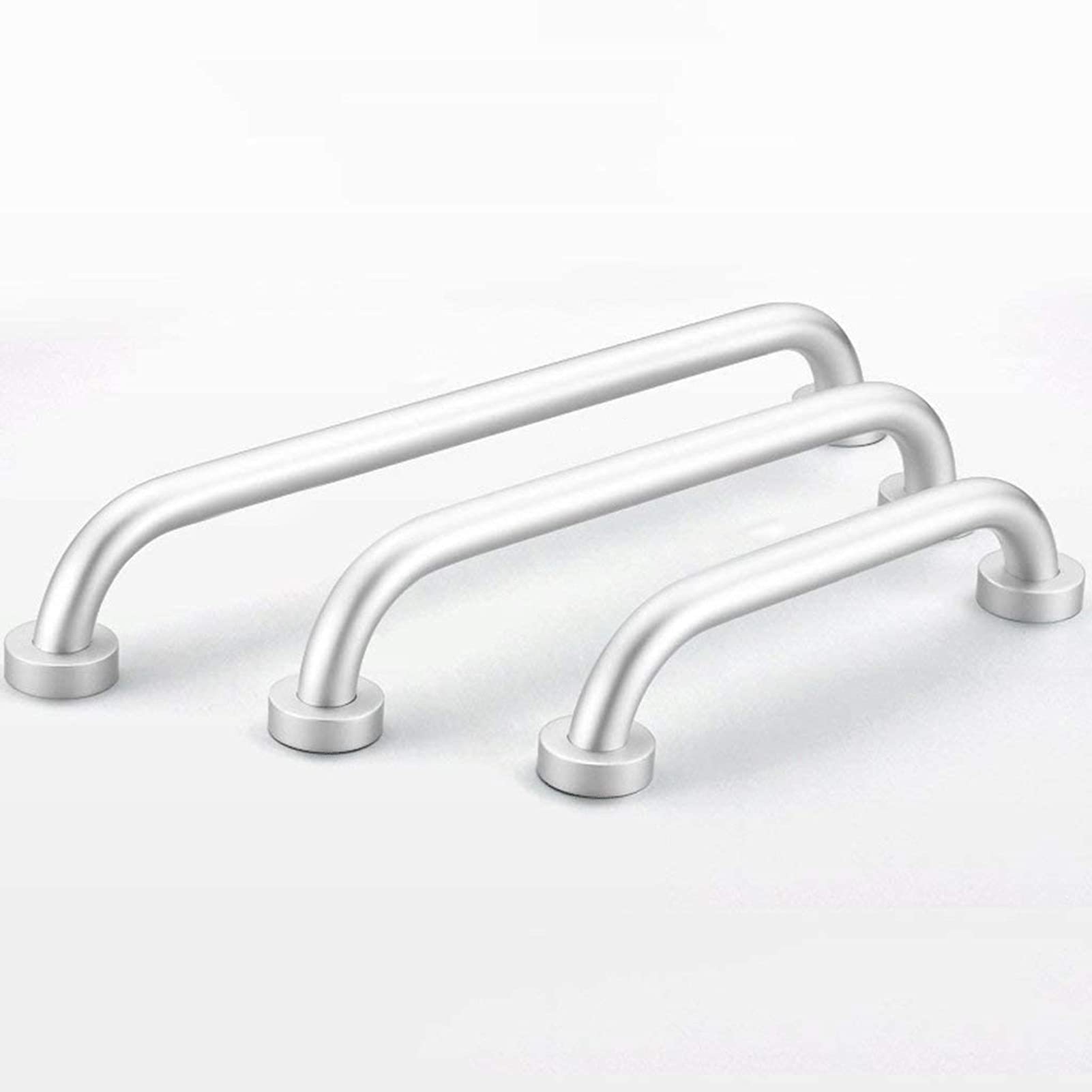 Barandilla de baño, asa de Seguridad accesible para niños y Personas Mayores con discapacidad, Barra Antideslizante de Aluminio Espacial Engrosada (50 cm).