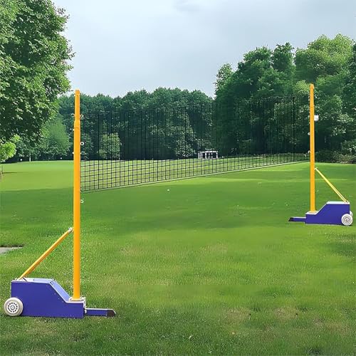 ZHIGUANYUN Postes de bádminton/Voleibol para Patio, Altura Ajustable de 1,5 a 2 m, para Interiores o Exteriores, para Adultos, niños, escuelas y Jardines