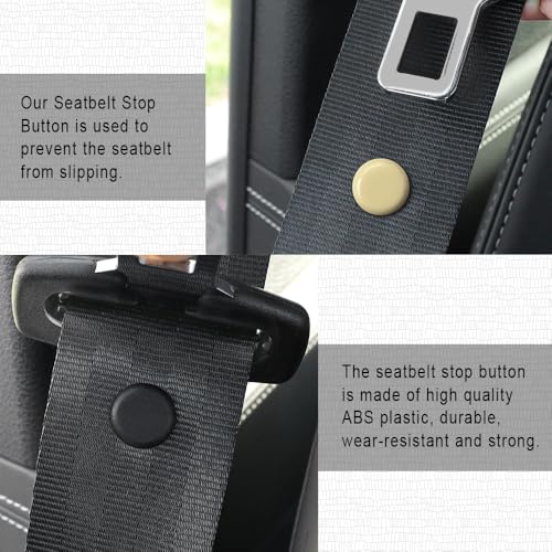 Asubha QP6076 8 Sets Universal Fit Seatbelt Stopper Kit thumb #5