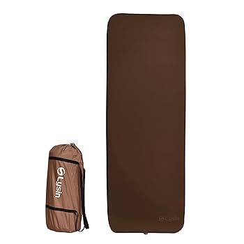 Lysin インフレーターマット ダブル インフレータブルマット 10cm ライシン インフレーターマット ダブル 極上 幅130cm 厚さ10cm