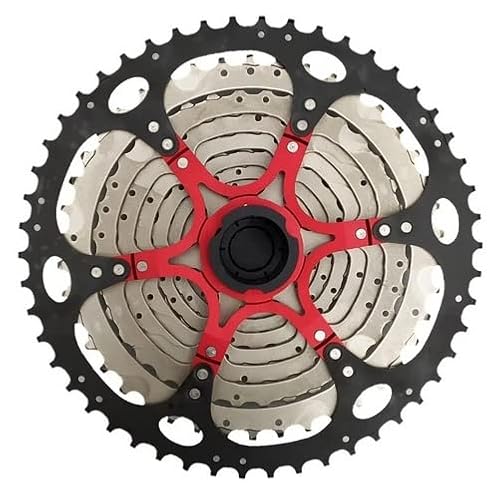 Cassete K7 11v 11x50 Absolute Alumínio Níquel Vermelho Preto