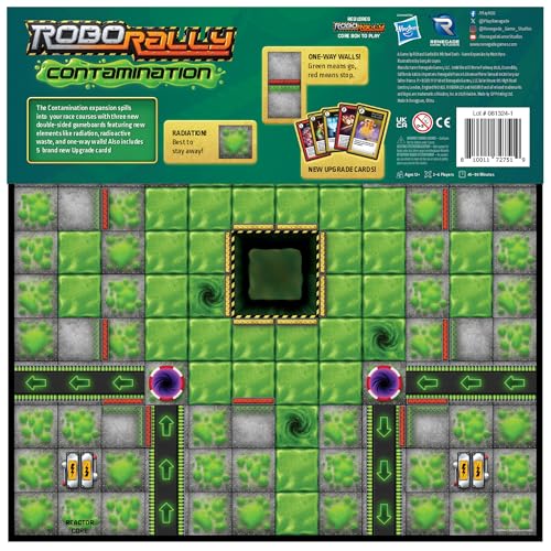 Robo Rally Contamination Expansion de Renegade Game Studios miniatura 2