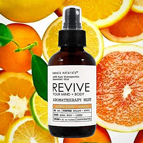 Eunoia Naturals Aromatherapy Collection (Revive- Citrus Aromatheapy Mist) #TOP2