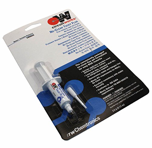 Chemtronics CW8500 NO-CLEAN TACKY FLUX W/SYRINGE
