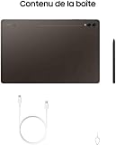 Samsung Galaxy Tab S9 Ultra Tablette avec Galaxy AI, Android, 14.6" 256Go de Stockage, Lecteur MicroSD, Wifi, S Pen Inclus, Anthracite, Exclusivité Amazon Version FR - 9