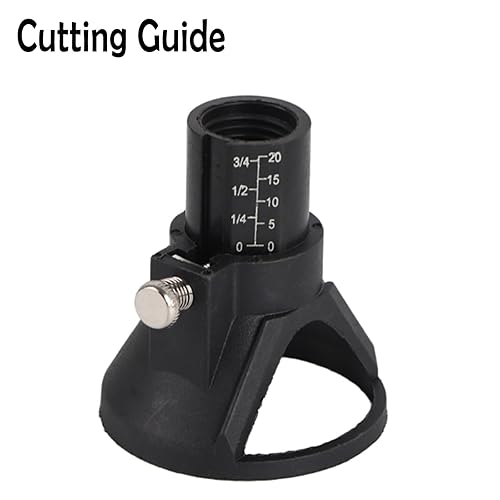 Miniatura 7 de HomeSoGood Router Brocas Herramienta Brocas Kit de Brocas Guía de Corte Localizador Rotary File Fresado Set para Dremel Rotary 11 Unids