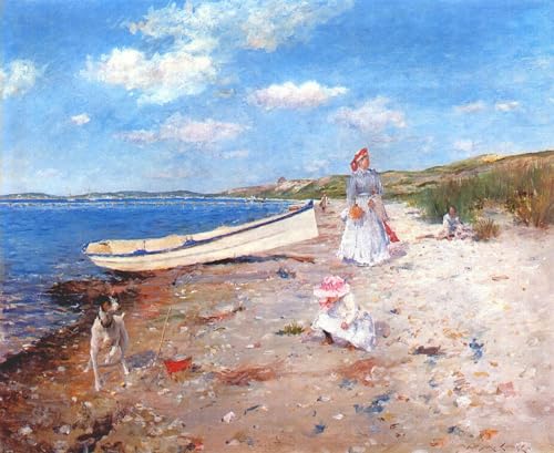 Cuadro lienzo Una giornata di sole a Shinnecock Bayn para dar luz a una sala de estar 60x90