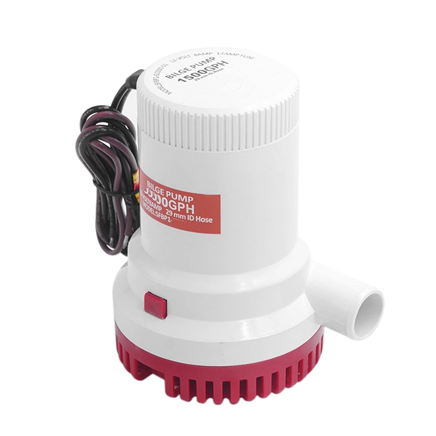 Regulowana mała pompa zanurzeniowa DC 12 V automatyczna pompa zęzowa zanurzeniowa łódź wodna elektryczna