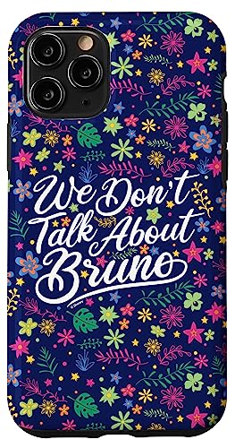 Coque iPhone 11 Pro Disney Encanto en silicone avec motif floral