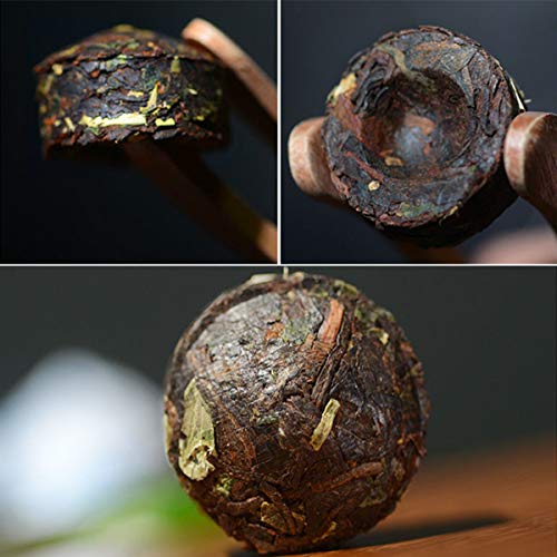 500g Cocido Puer Maduro Negro Fragante Puerh Té Arroz glutinoso Tuo Cha Pu-erh Té - Imagen 4