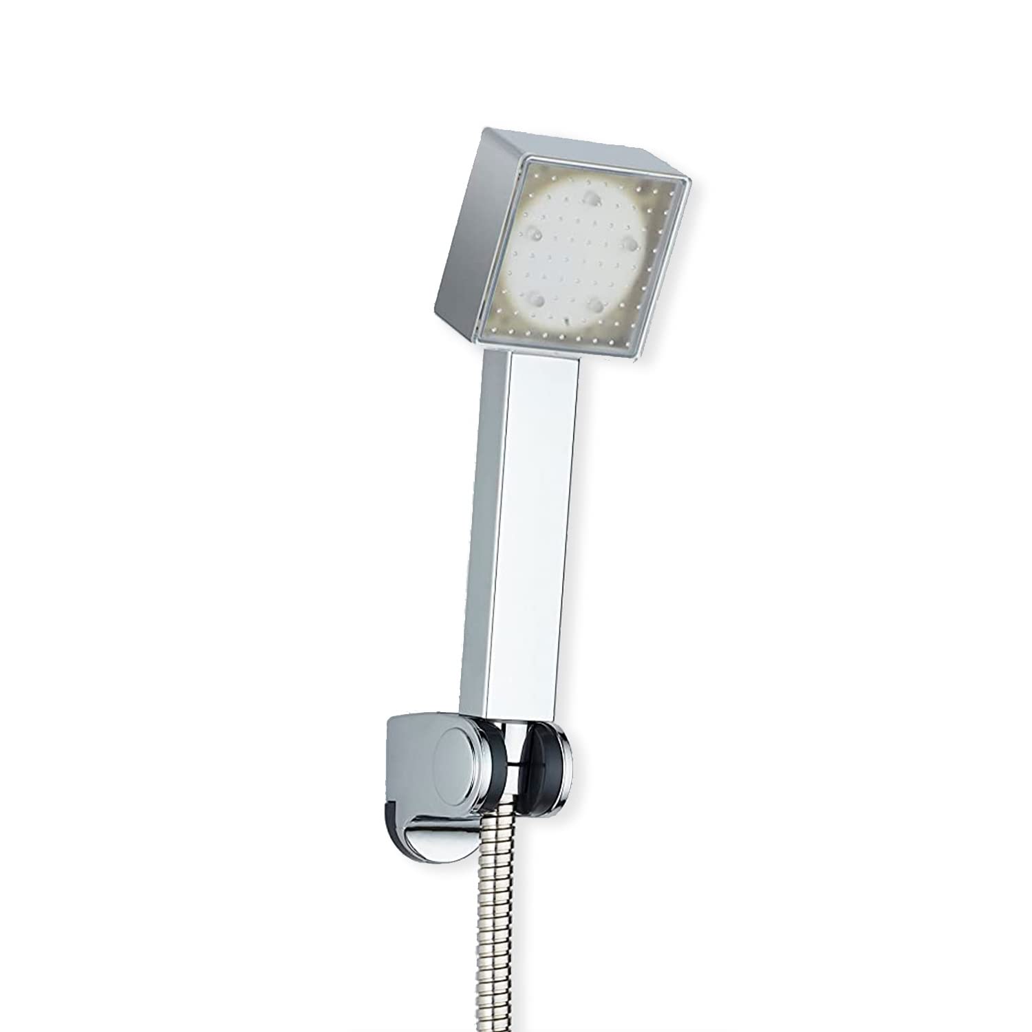 DP Bath Handbrause Set – 5 Strahlarten, Ausziehbarer Schlauch, Halterung