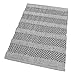 Produktbild Teppich für Schlafzimmer, für Badezimmer, Baumwolle, geflochten, dreidimensional, weich, saugfähig, 60 x 120 cm, Grau